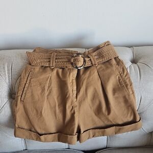Sezane Rome Shorts with Belt